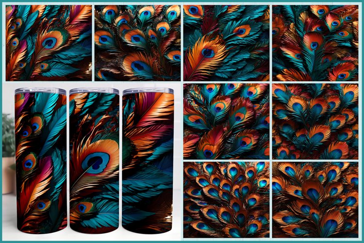 Peacock Feather Clipart Image 11