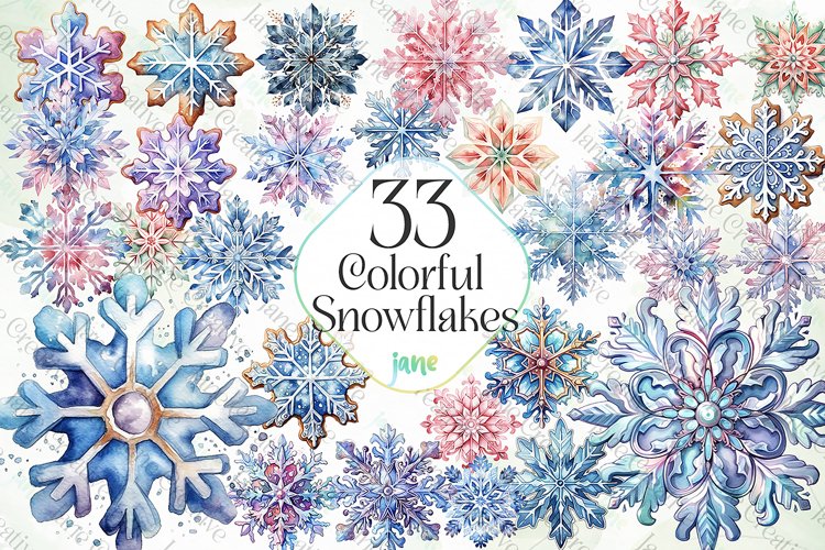 Snowflake Clipart Image 5