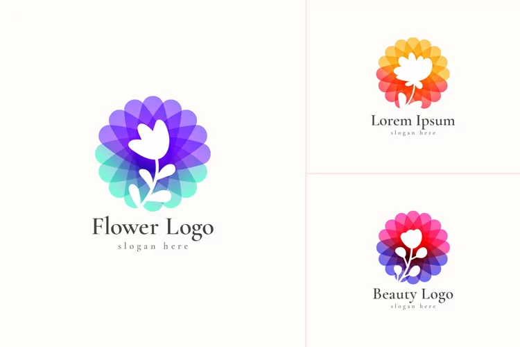 Colorful Spa & Beauty Logo Templates