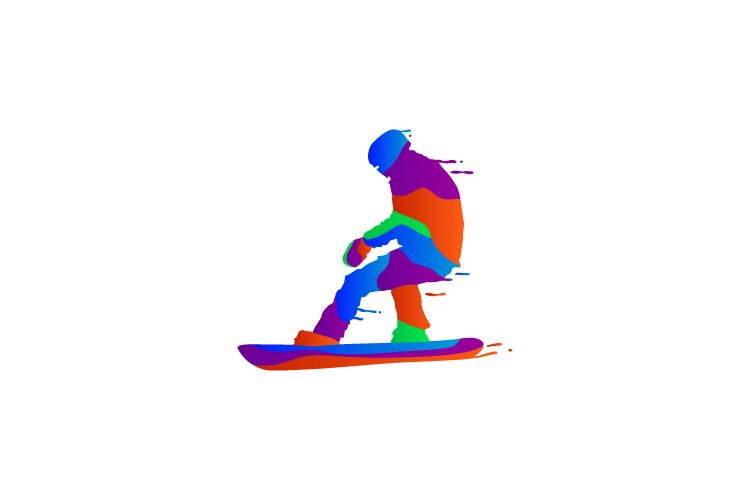 Snow Graphic Image 19