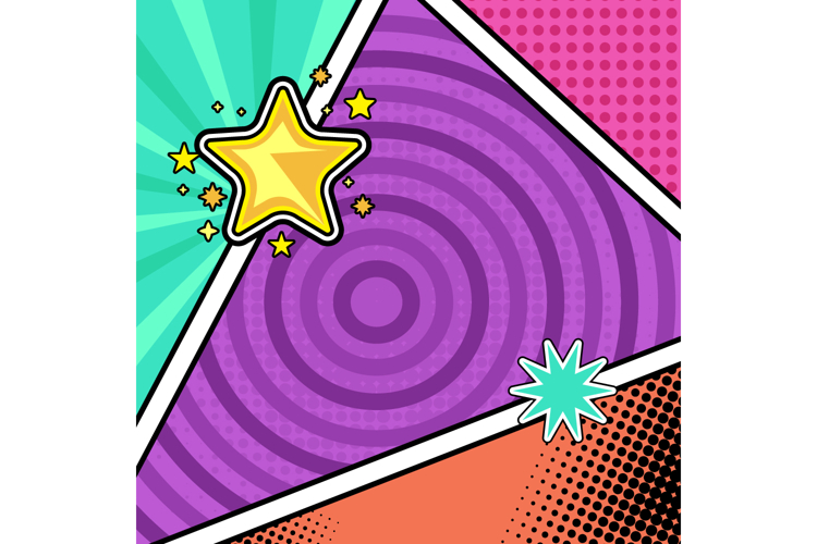 Comic Book Clipart Image 3