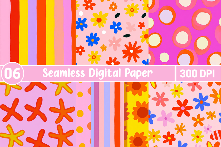 Colorful Summer Patterns Colorful Backgrounds