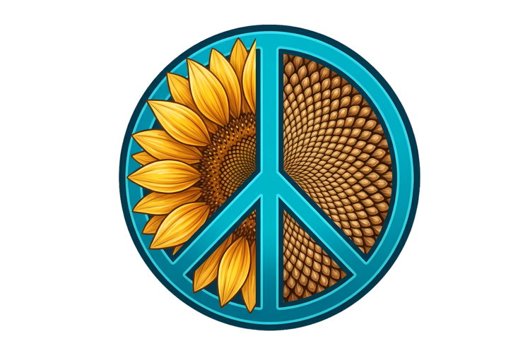 Colorful Sunflower Png| Western Png