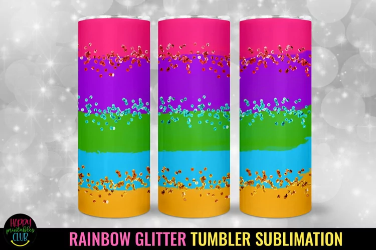 Colorful Tumbler Sublimation I 20 Oz Tumbler Wrap Sublimatio