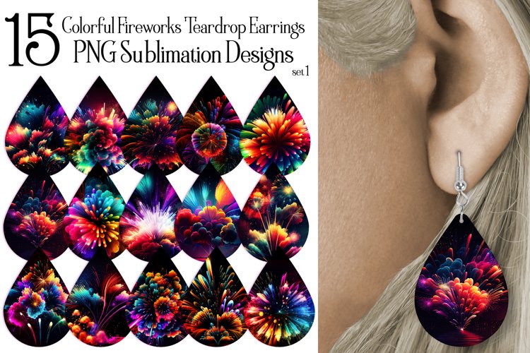 Earring Sublimation Designs Image 19