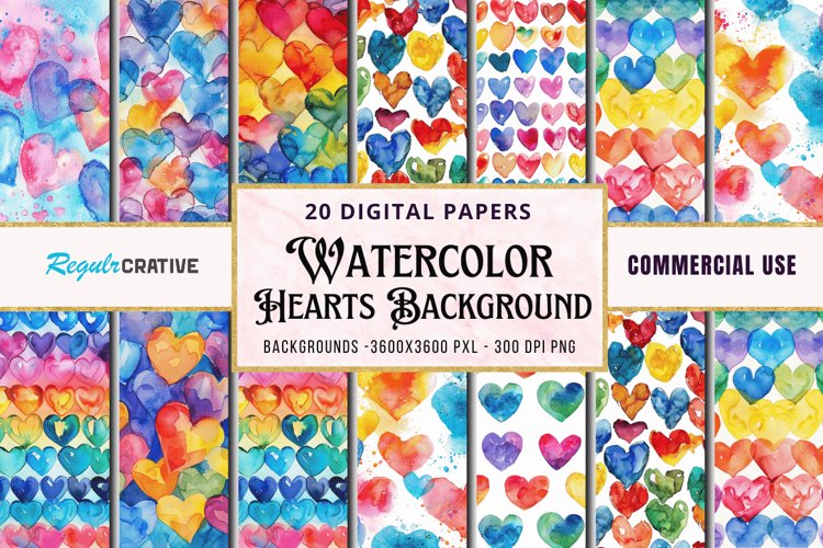 Valentine Hearts Clipart Image 19