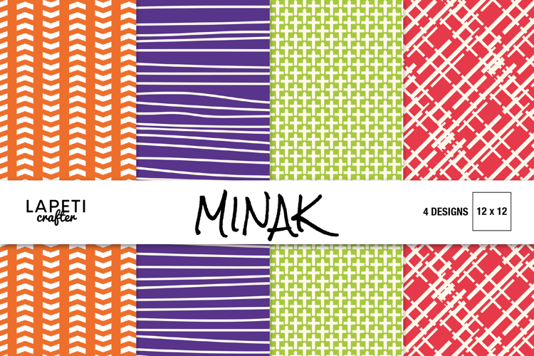 Colorful Digital Papers for Year-Round Scrapbooking