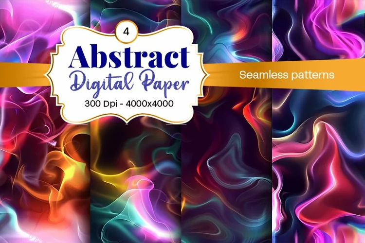 Digital paper abstract Seamless background