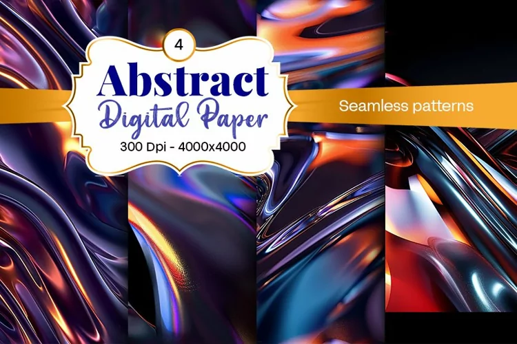 Digital paper abstract Seamless background