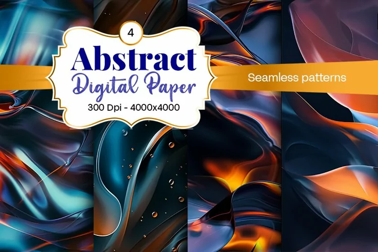Digital paper abstract Seamless background