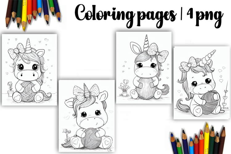 Cute animals Design |Easter Coloring pages