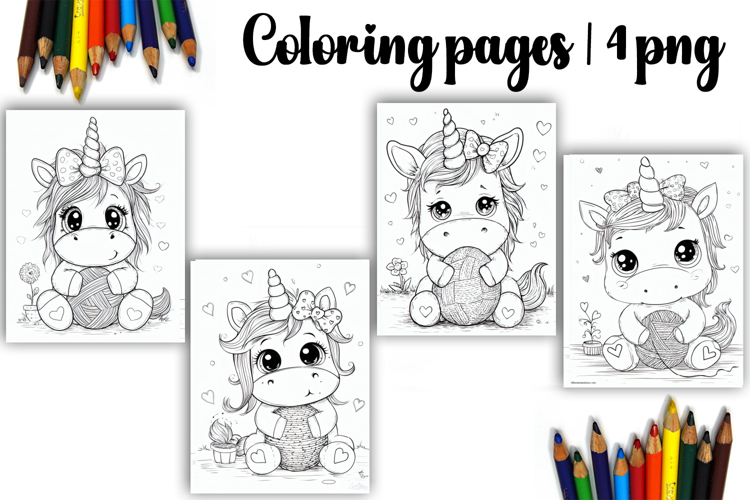 Cute animals Design |Easter Coloring pages
