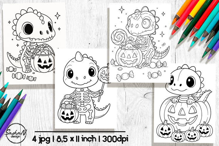 Halloween Coloring Pages Image 3