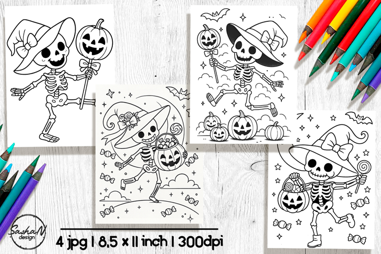 Halloween Coloring Pages Image 4