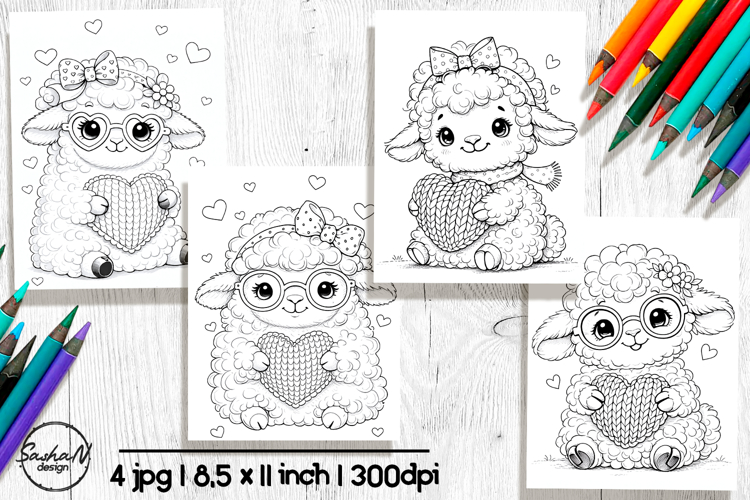 Valentine's Day Coloring Pages Image 20