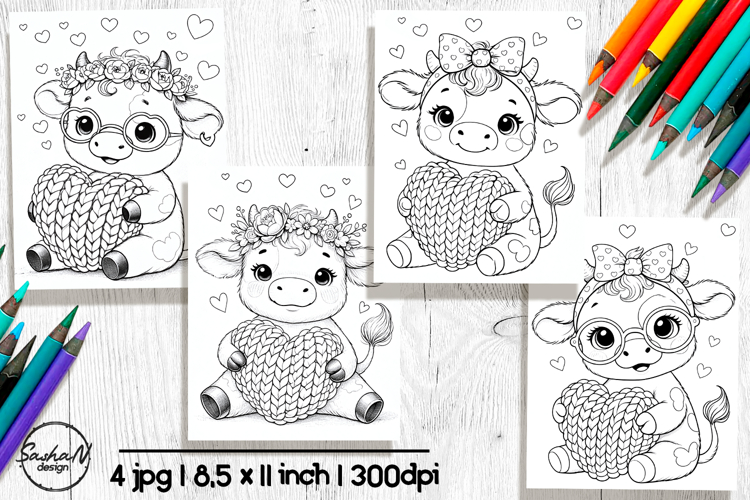 Cute Cow Clipart Image 5