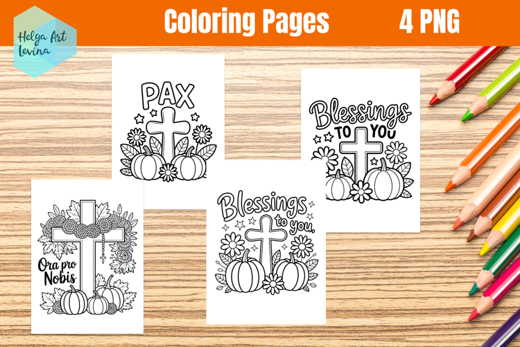 Religious Coloring Page. Kids coloring books