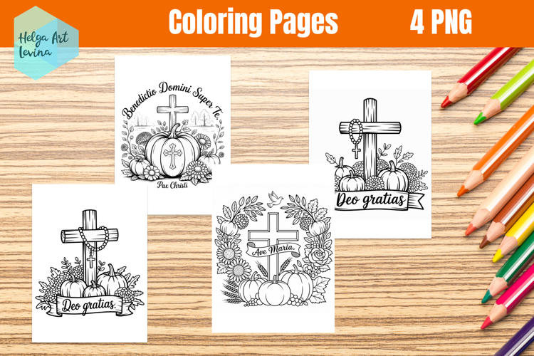 Religious Coloring Page. Kids coloring books