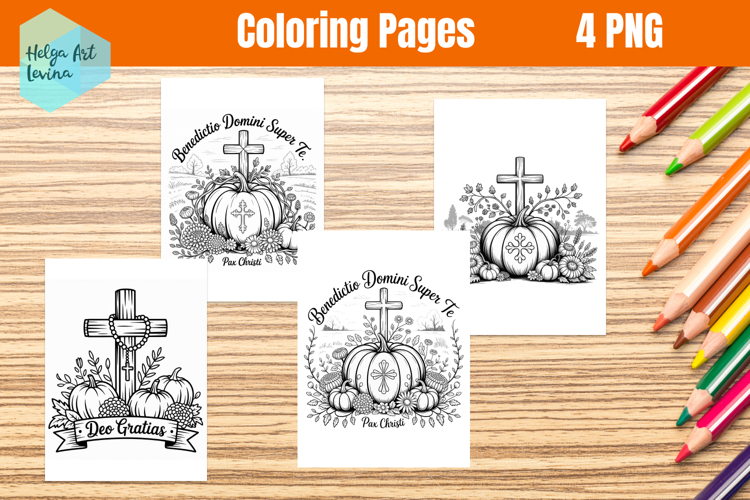 Religious Coloring Page. Kids coloring books