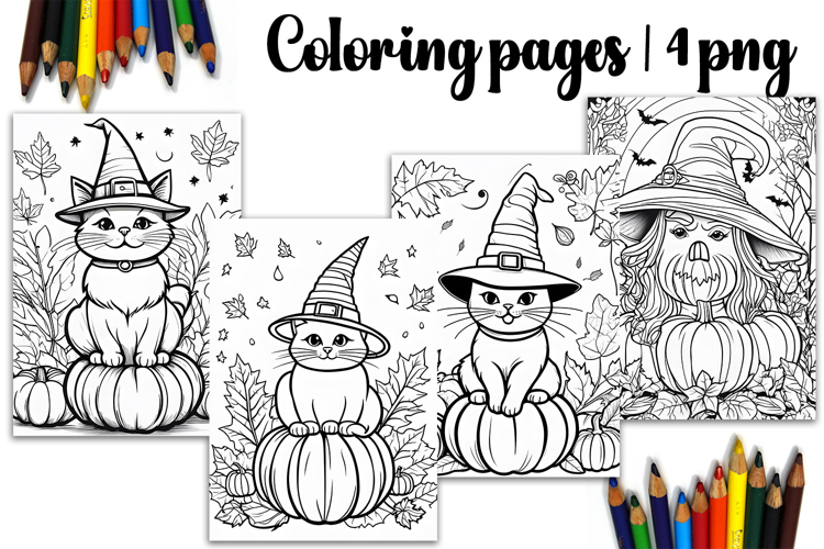 Cute halloween Design |halloween Coloring pages