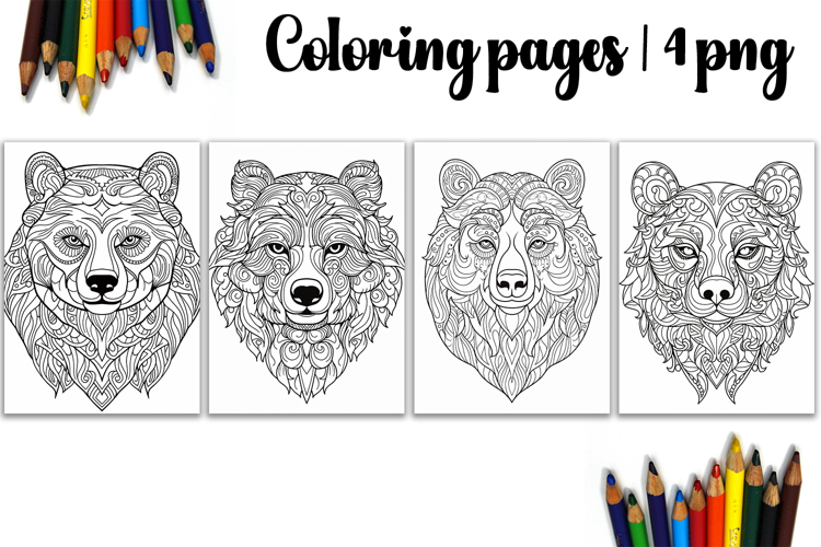 Cute animals Design |monkey Coloring pages