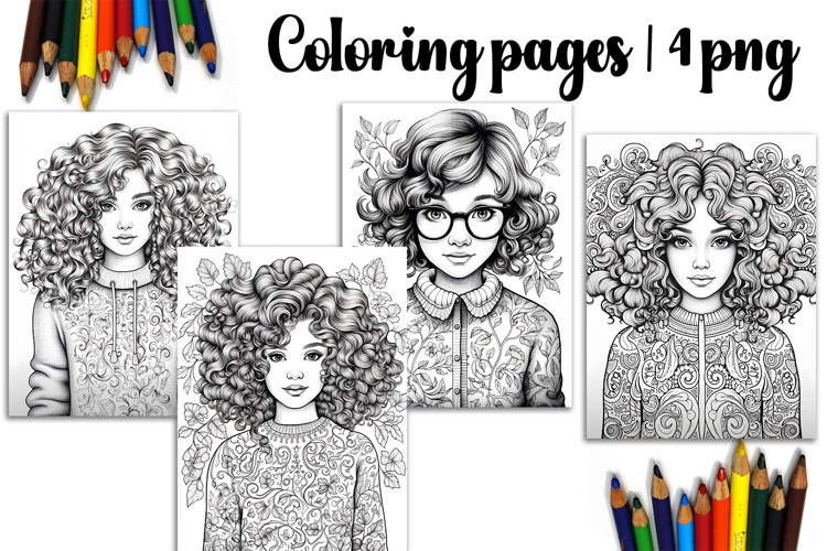 Christmas coloring page PNG, coloring book for kids