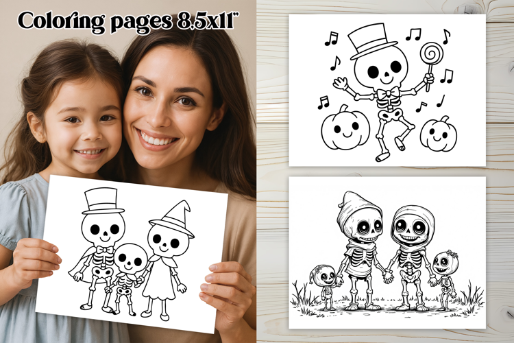 Halloween coloring page PNG, coloring book for kids
