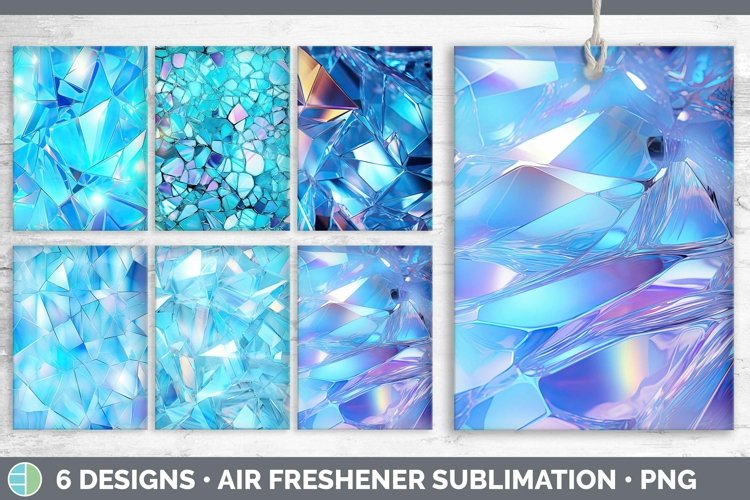 Bundle of six Colors Air Freshener designs.