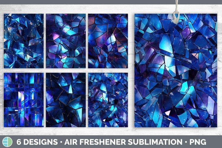 Bundle of six Colors Air Freshener designs.