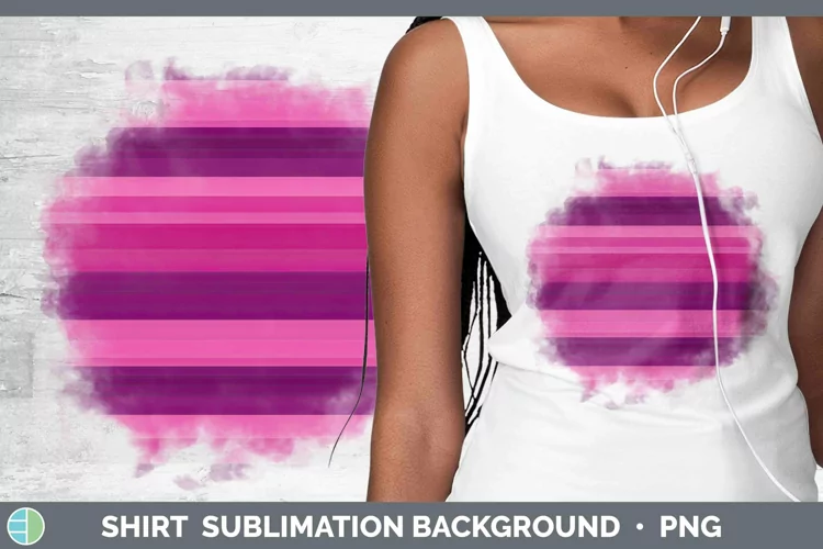 Stripe Pink Shirt Sublimation Sublimation Background Designs