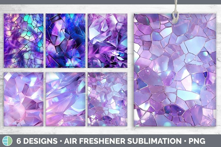 Bundle of six Colors Air Freshener designs.