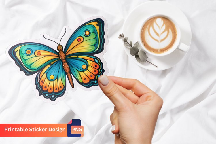 Cute Butterfly Clipart Image 18