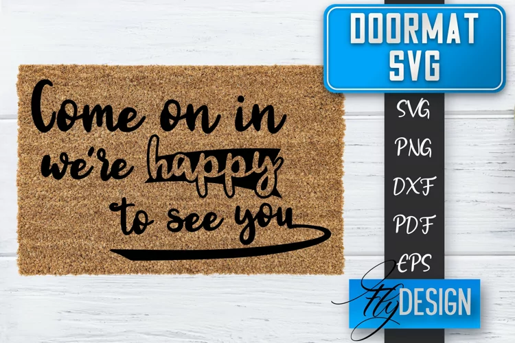 Doormat SVG Design | Welcom Home SVG | Home Decor SVG v.2