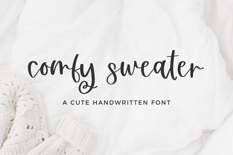 Comfy Sweater Script Font