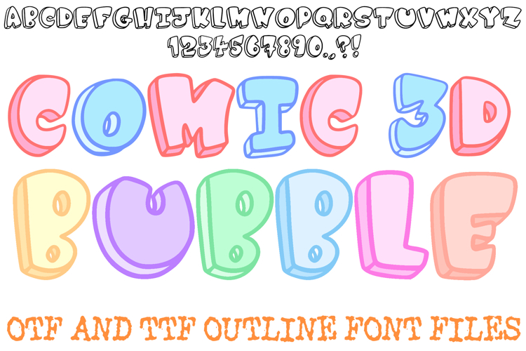 Comic book fonts Image 2