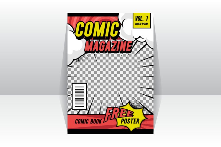 Comic Book Clipart Image 11