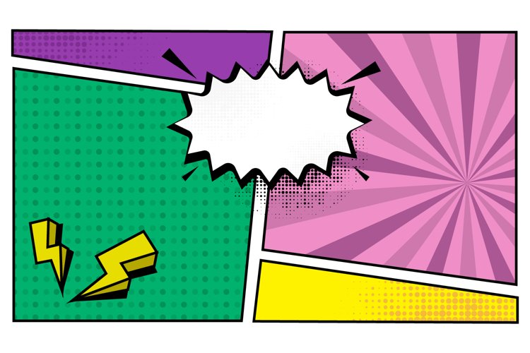Comic Book Clipart Image 10