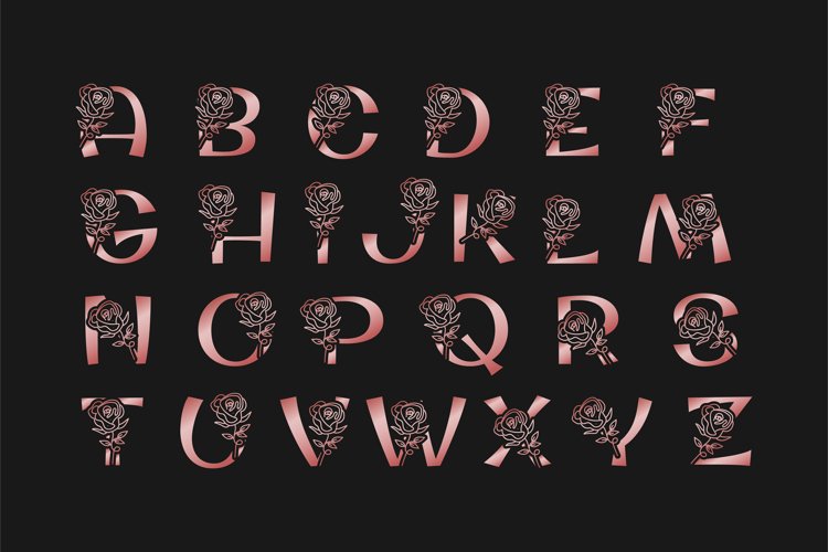 Alphabetic letter mark logos (2796259)