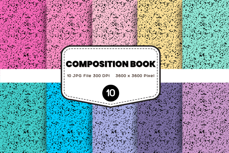 Composition Notebook Background Book Cover Wallpaper_7