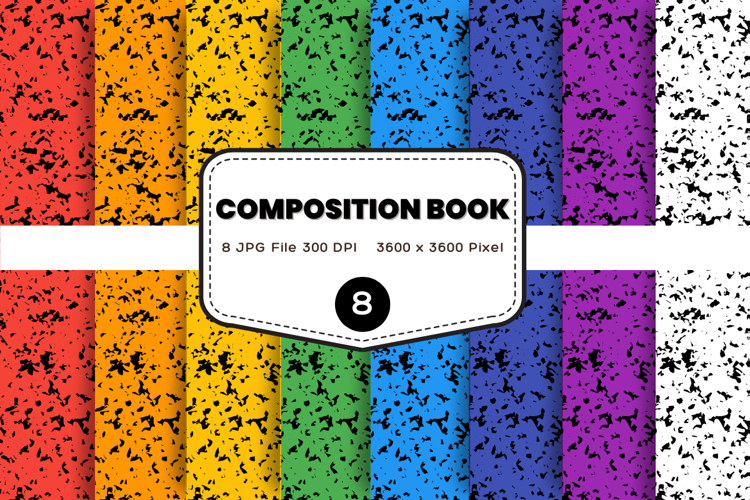 Composition Notebook Background Book Cover Wallpaper_1