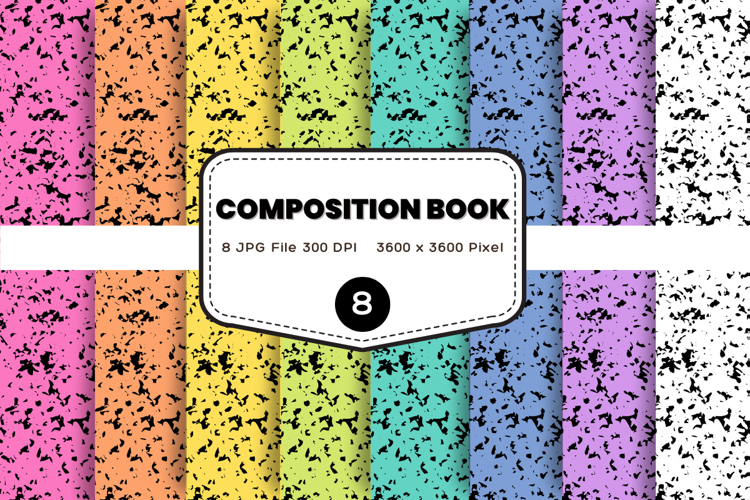 Composition Notebook Background Book Cover Wallpaper_6