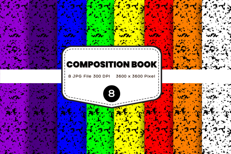 Composition Notebook Background Book Cover Wallpaper_4