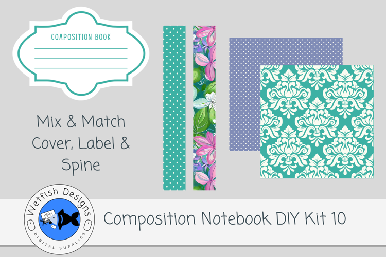 Canva Composition Notebook Template 10