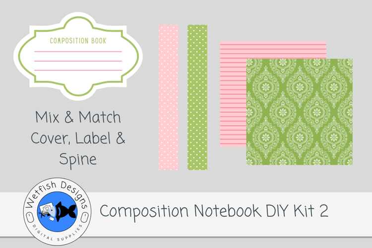 Canva Composition Notebook Template 2