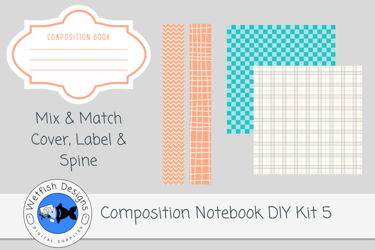 Canva Composition Notebook Template 5