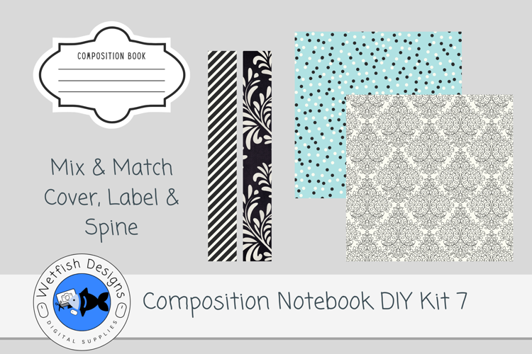 Canva Composition Notebook Template 7