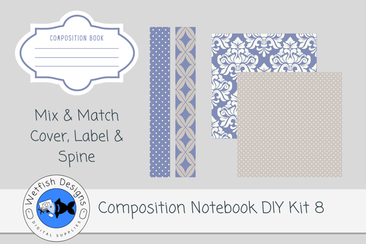 Canva Composition Notebook Template 8