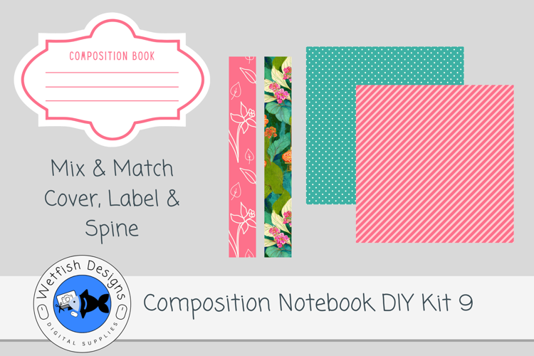 Canva Composition Notebook Template 9