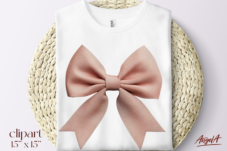 Simple vintage coquette bow tie clipart, retro clipart PNG