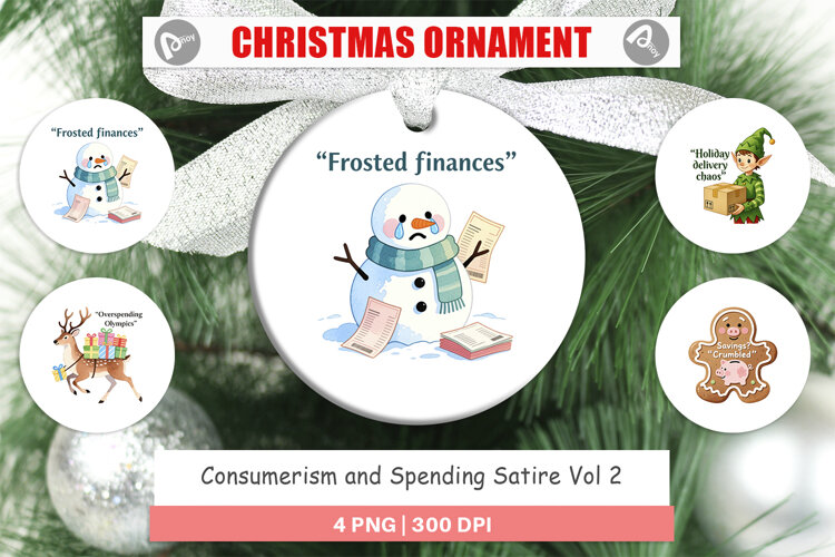 Ornament Consumerism and Spending Satire Quotes example image 1